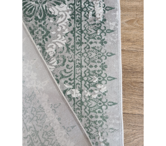 Синтетический ковер Deep ocean 146JA L.GREY / GREEN Купить в интернет магазине ДомоМода фото 2 Синтетический ковер Deep ocean 146JA L.GREY / GREEN - высокое качество по лучшей цене в Украине изображение 2.